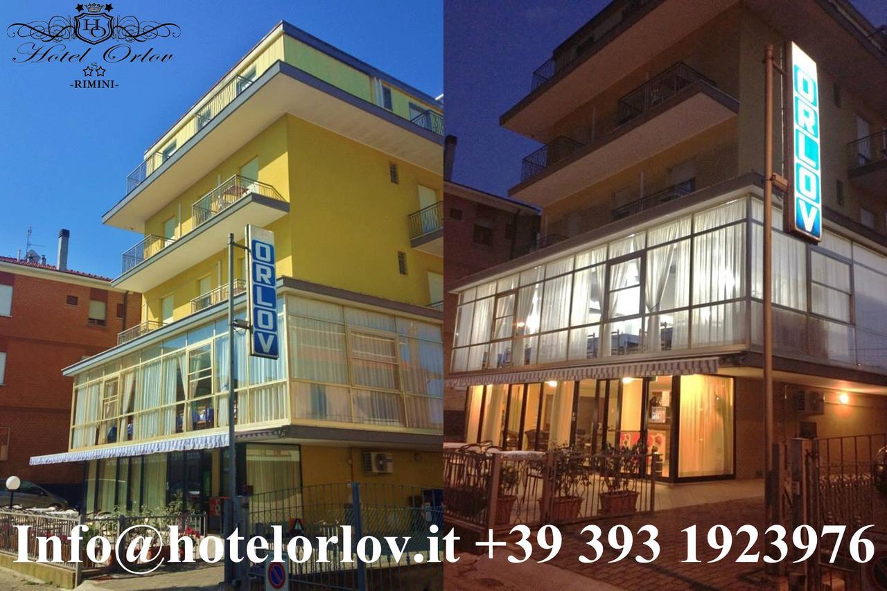 Hotel Orlov Rimini Buitenkant foto